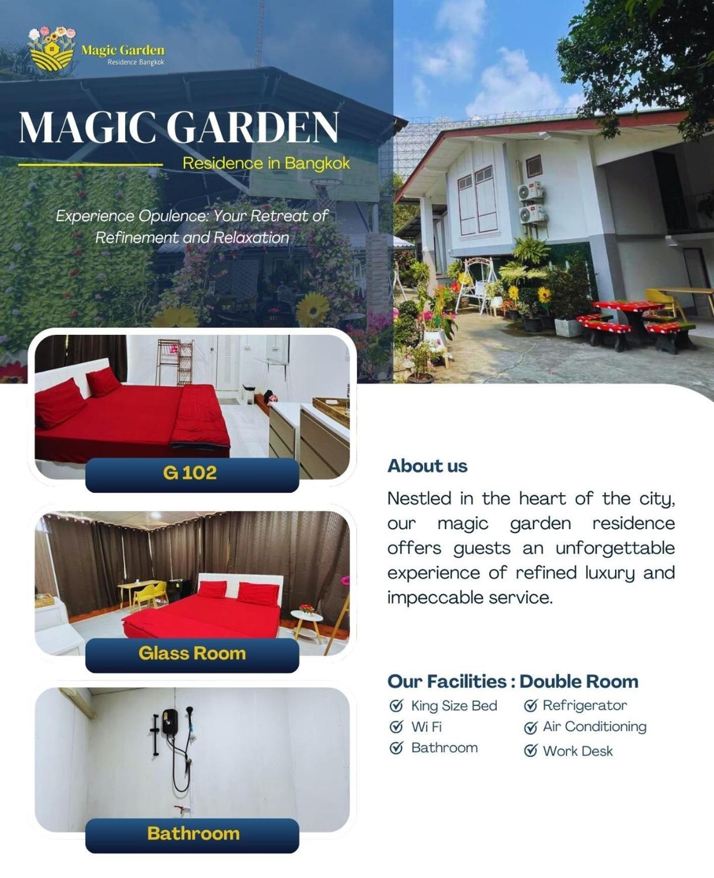 Magic Garden Residence Bangkok Ngoại thất bức ảnh