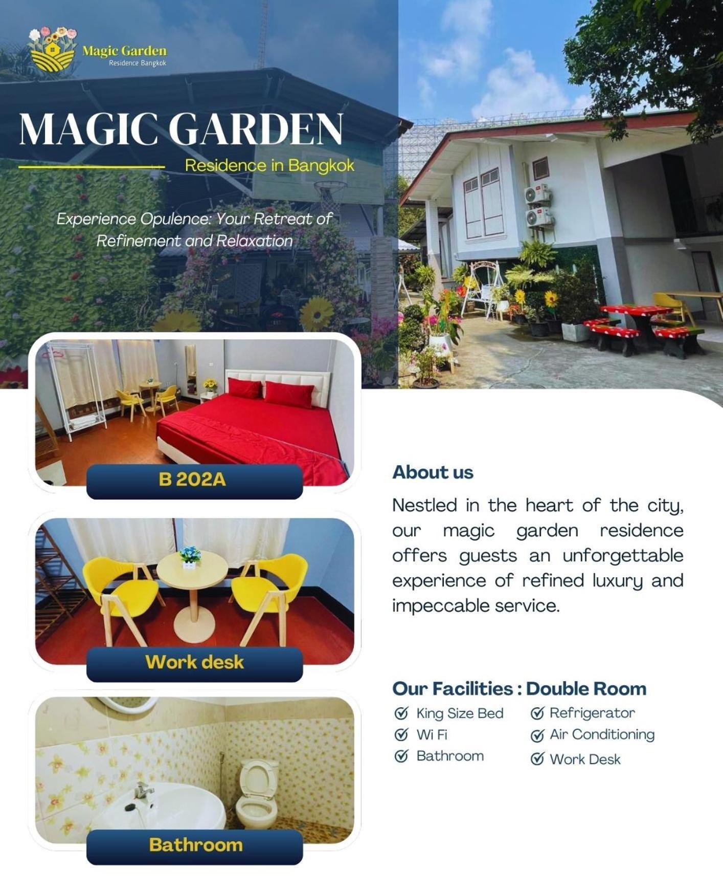 Magic Garden Residence Bangkok Ngoại thất bức ảnh