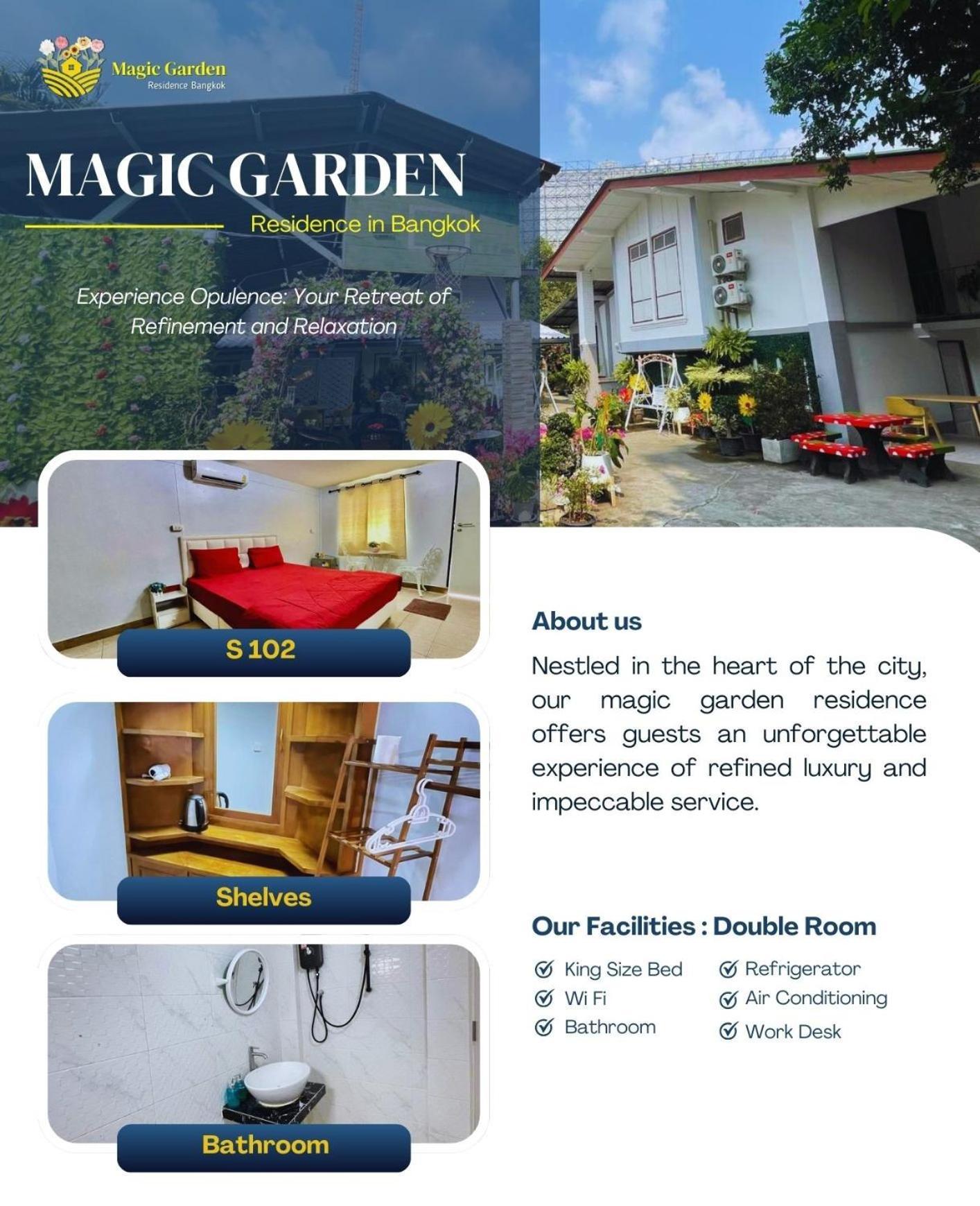 Magic Garden Residence Bangkok Ngoại thất bức ảnh