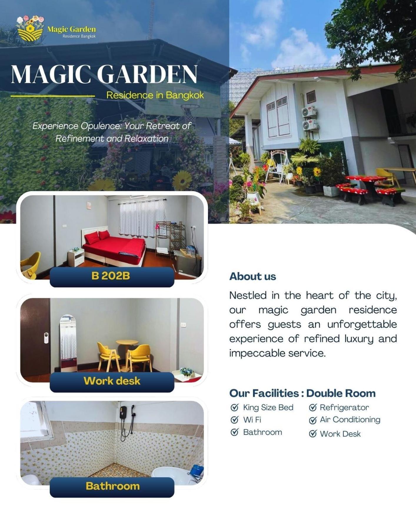 Magic Garden Residence Bangkok Ngoại thất bức ảnh