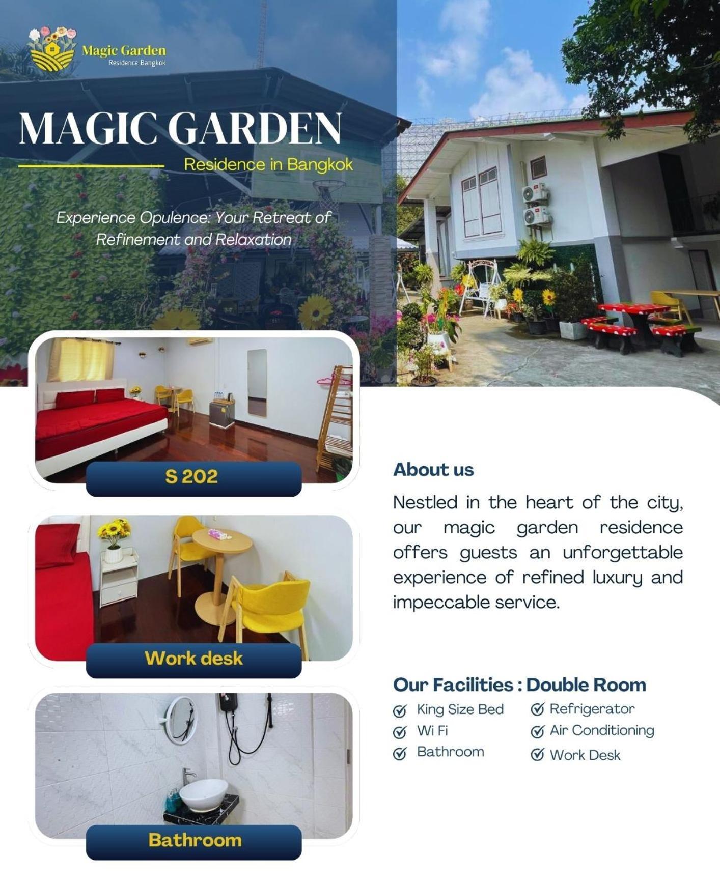 Magic Garden Residence Bangkok Ngoại thất bức ảnh
